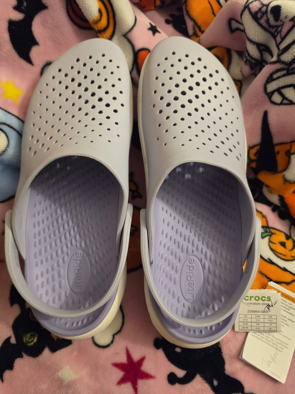 Crocs LiteRide Mend Slip-On Clog in Light Purple